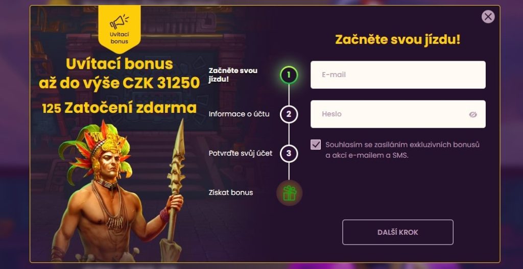 bizzo casino register